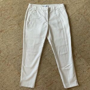 Off-White Ankle-Length Dress Pants